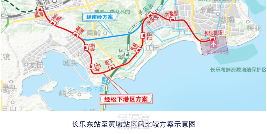 接入福清西站城际铁路f2线路线变更不经过福清市区